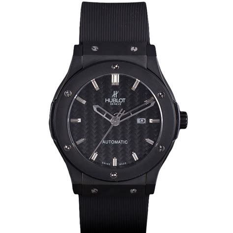 hublot big bang black rubber strap black checkered dial 80193|big bang e hublot.